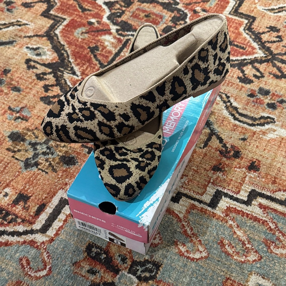Skechers Leopard Print Flats